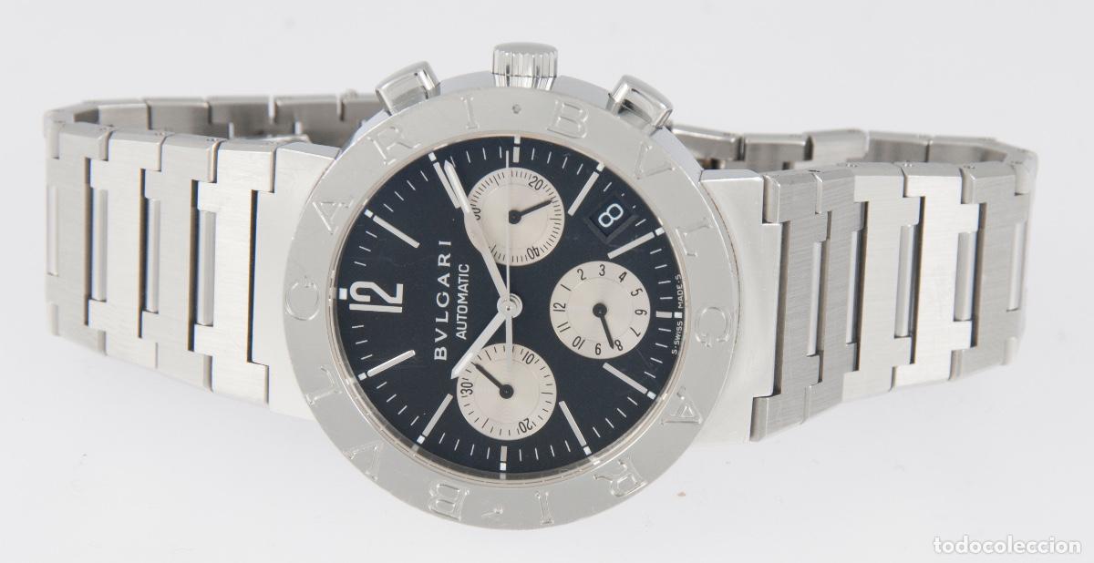 Relojes autom&aacute;ticos: Bulgari Automatic Chronograph Steel Ref: BB 38 SS CH - Foto 9