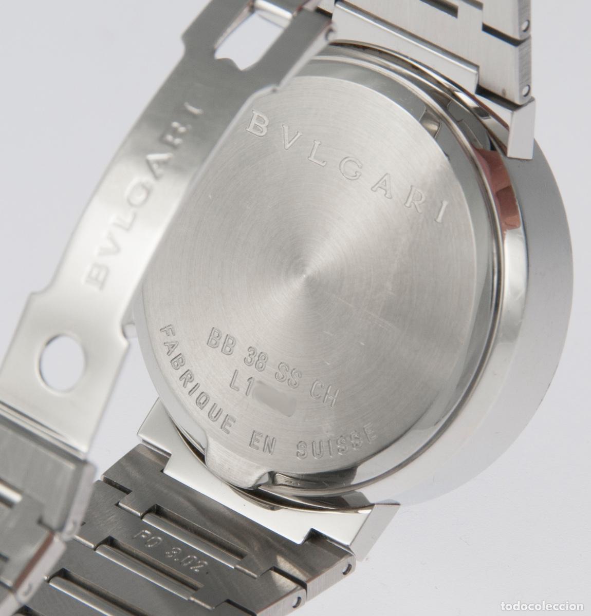 Relojes autom&aacute;ticos: Bulgari Automatic Chronograph Steel Ref: BB 38 SS CH - Foto 11