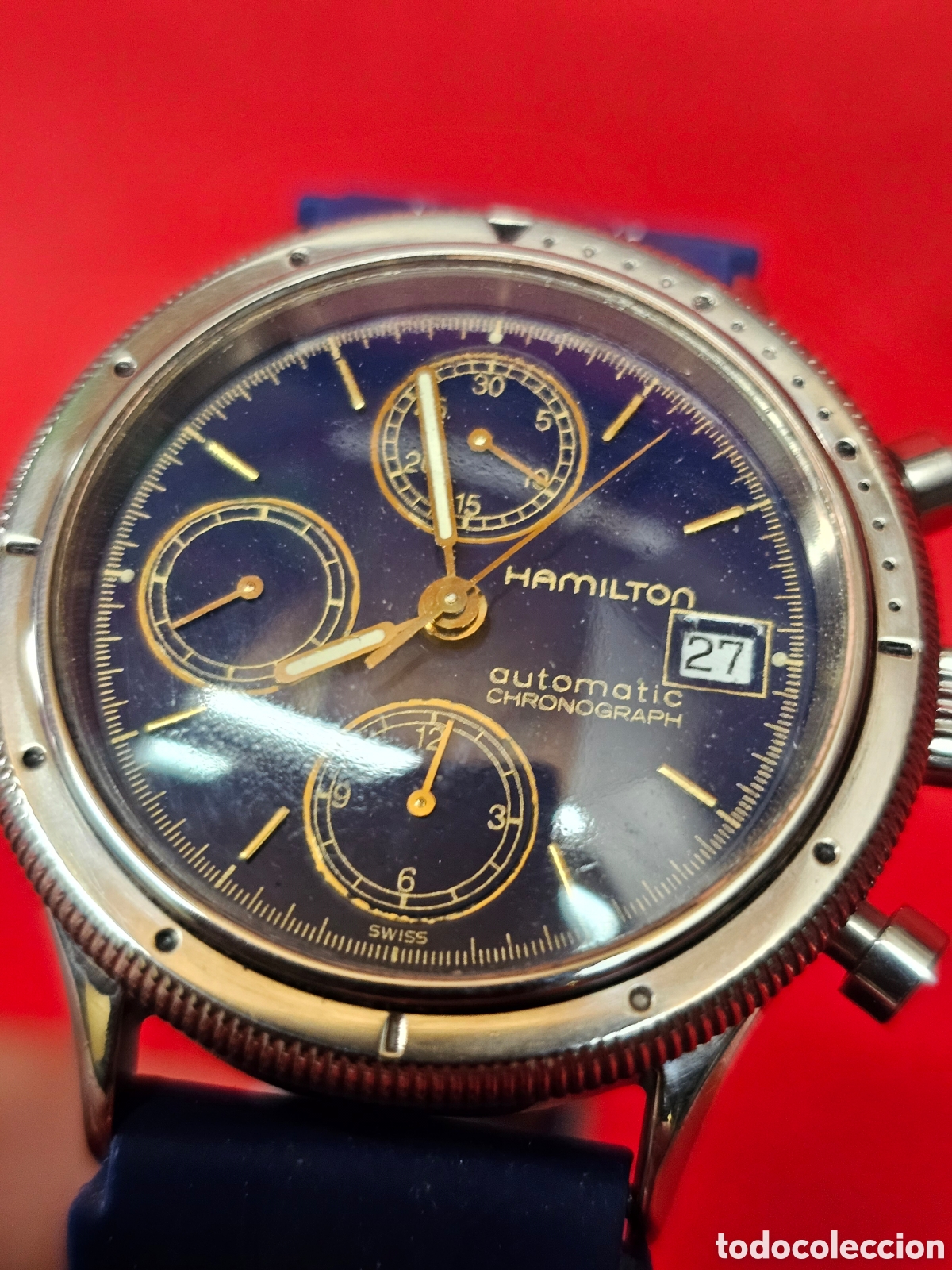 Relojes autom&aacute;ticos: Reloj caballero Hamilton Crono autom&aacute;tico - Foto 7