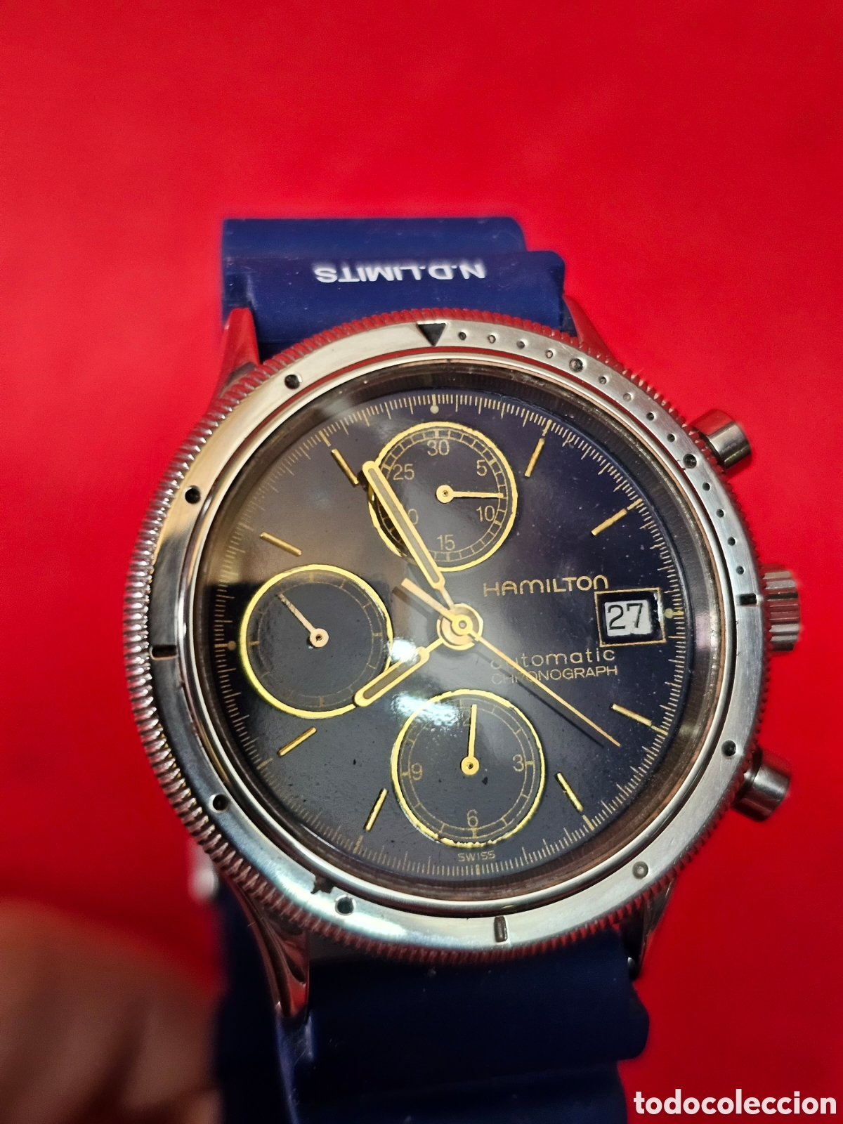Relojes autom&aacute;ticos: Reloj caballero Hamilton Crono autom&aacute;tico - Foto 12