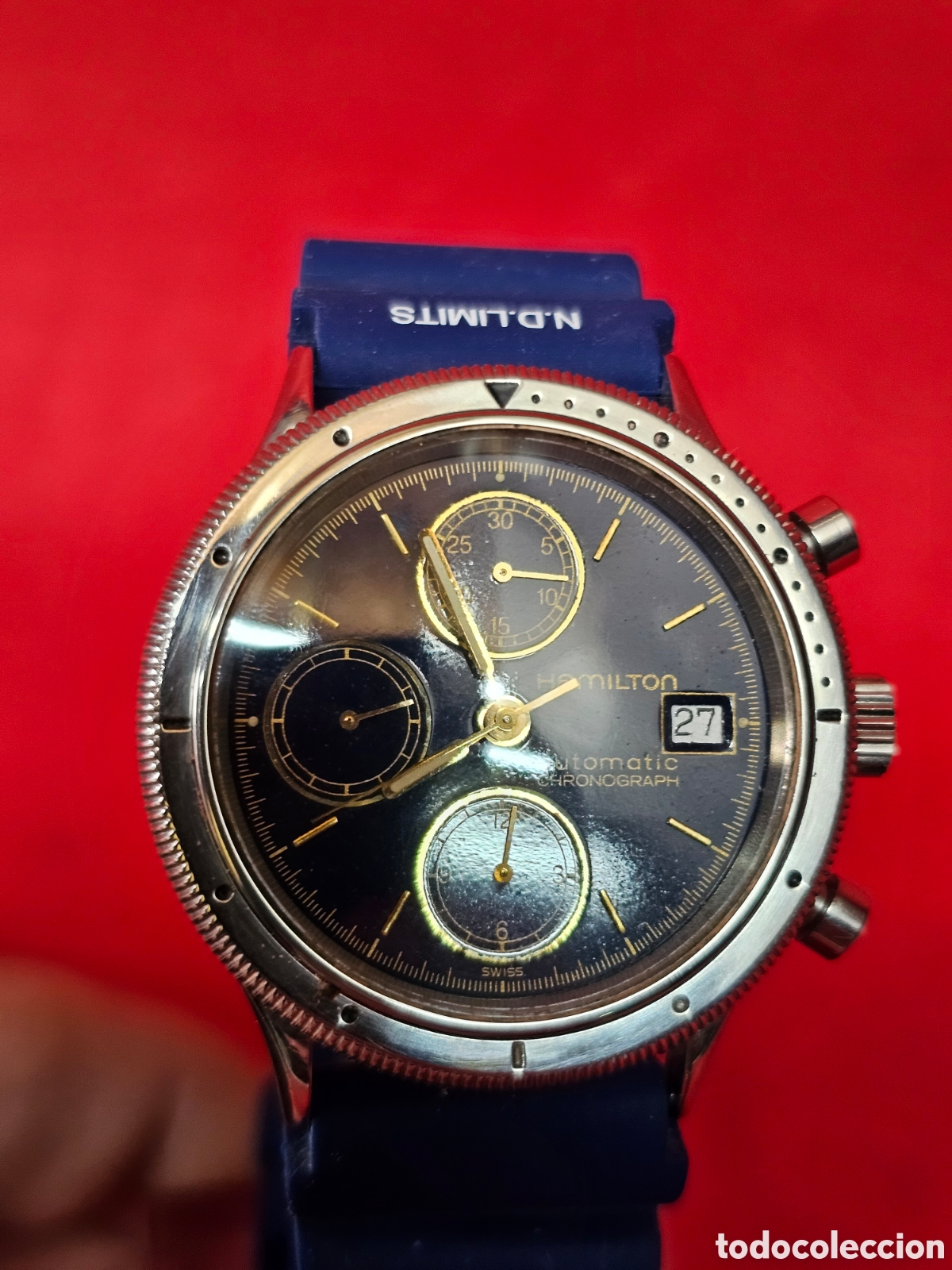 Relojes autom&aacute;ticos: Reloj caballero Hamilton Crono autom&aacute;tico - Foto 15
