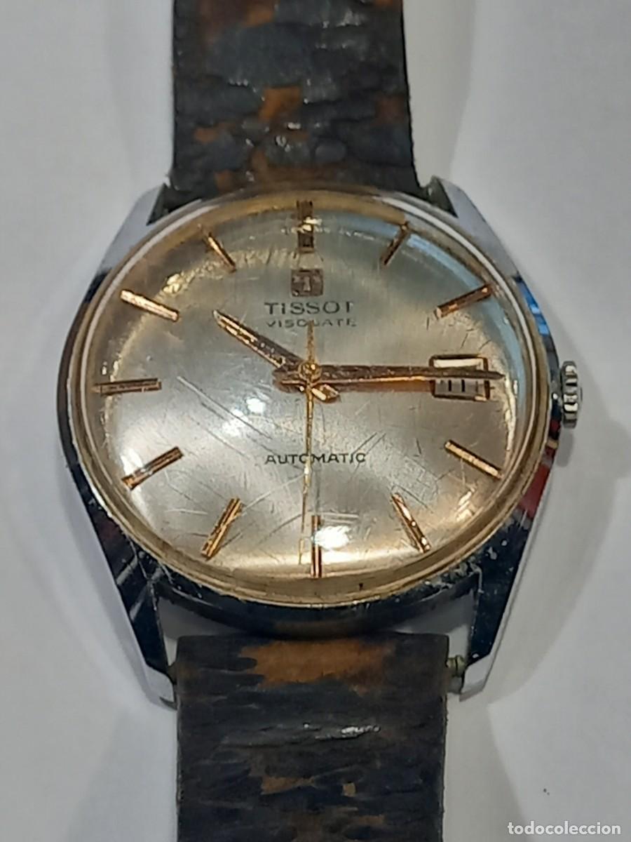 RELOJ TISSOT VISODATE AUTOMATIC CON CALENDARIO MEDIDA SIN CORONA 3 3 CMS GI