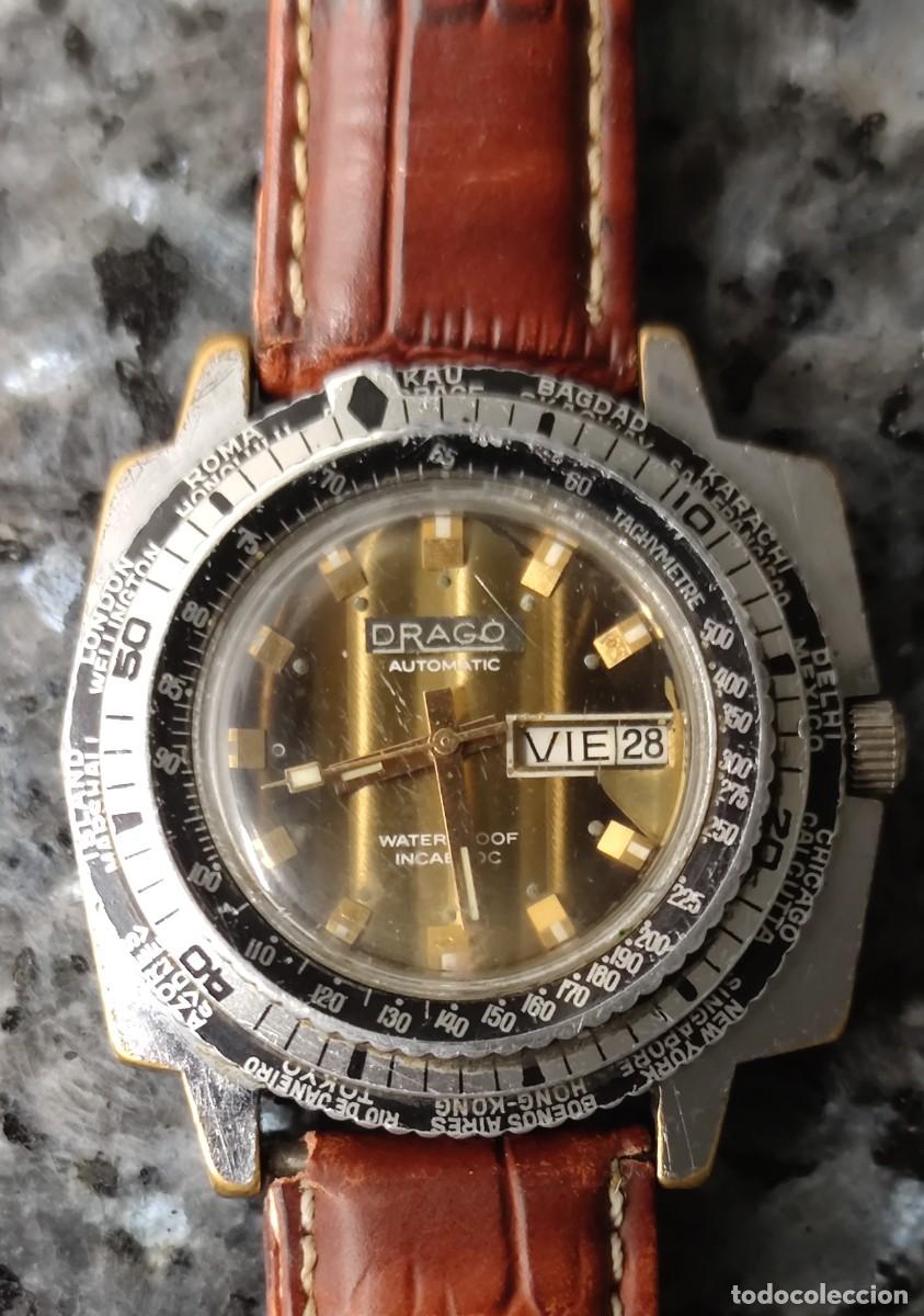 Relojes autom&aacute;ticos: Drago tipo Diver a&ntilde;os 70 - Foto 1