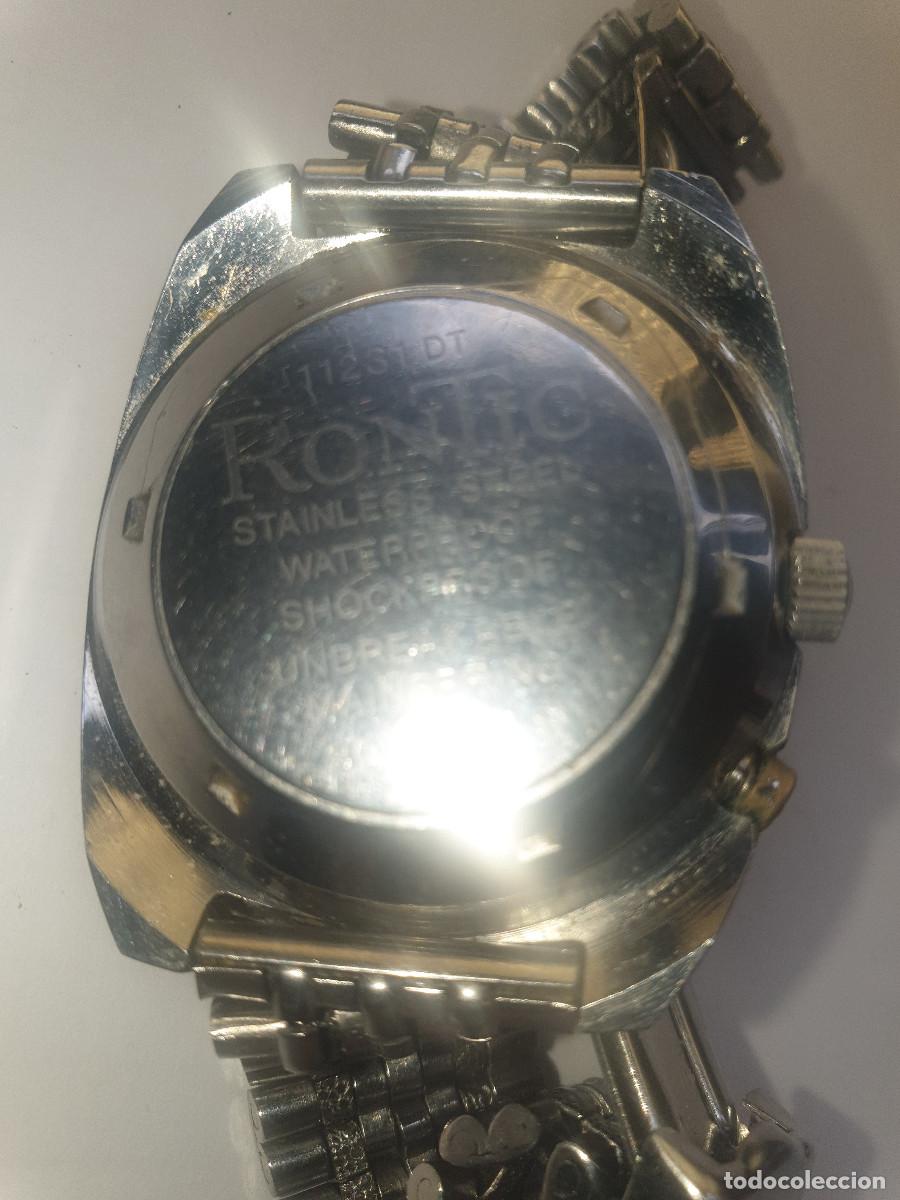 Relojes autom&aacute;ticos: Reloj de acero inoxidable autom&aacute;tico RonTic de 30 rubies, de colecci&oacute;n - Foto 3
