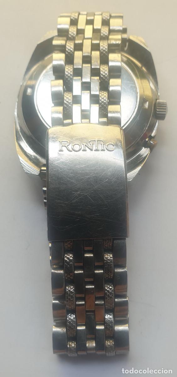 Relojes autom&aacute;ticos: Reloj de acero inoxidable autom&aacute;tico RonTic de 30 rubies, de colecci&oacute;n - Foto 4