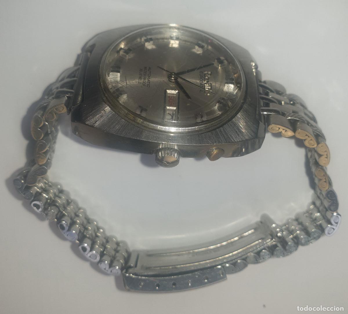 Relojes autom&aacute;ticos: Reloj de acero inoxidable autom&aacute;tico RonTic de 30 rubies, de colecci&oacute;n - Foto 5