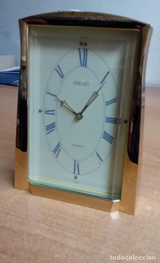 Relojes autom&aacute;ticos: SEIKO Reloj de mesa precioso - Foto 2
