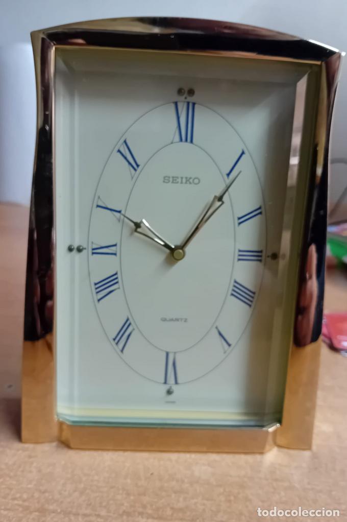 Relojes autom&aacute;ticos: SEIKO Reloj de mesa precioso - Foto 3