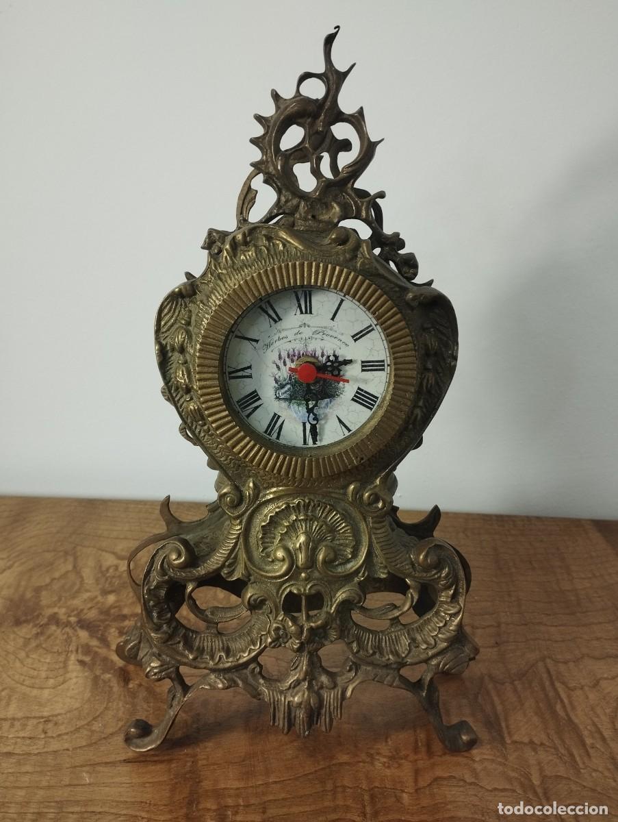 Relojes autom&aacute;ticos: Reloj de Sobremesa de Bronce / jrsanchezantiques - Foto 1