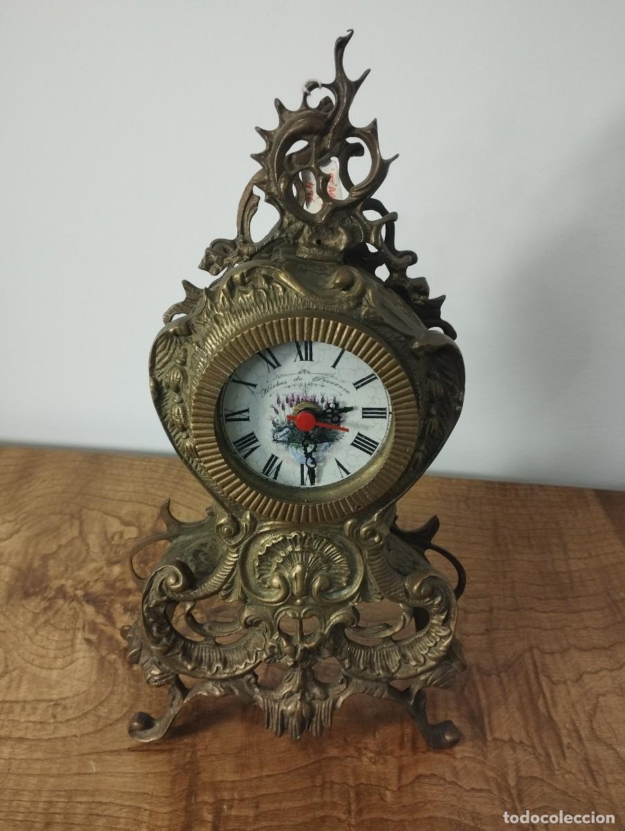 Relojes autom&aacute;ticos: Reloj de Sobremesa de Bronce / jrsanchezantiques - Foto 3