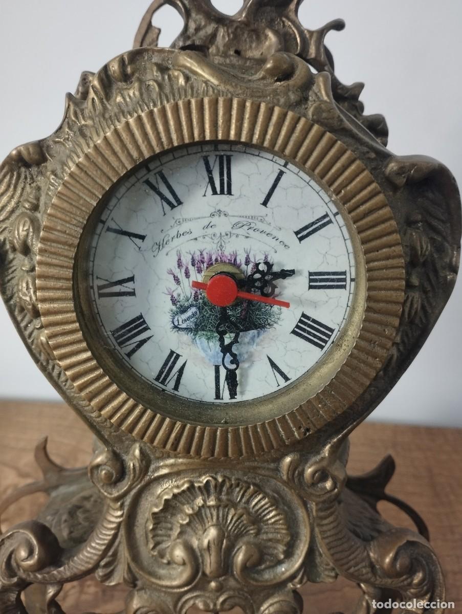 Relojes autom&aacute;ticos: Reloj de Sobremesa de Bronce / jrsanchezantiques - Foto 4
