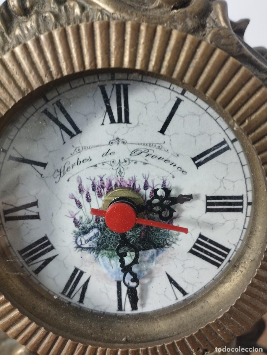 Relojes autom&aacute;ticos: Reloj de Sobremesa de Bronce / jrsanchezantiques - Foto 5