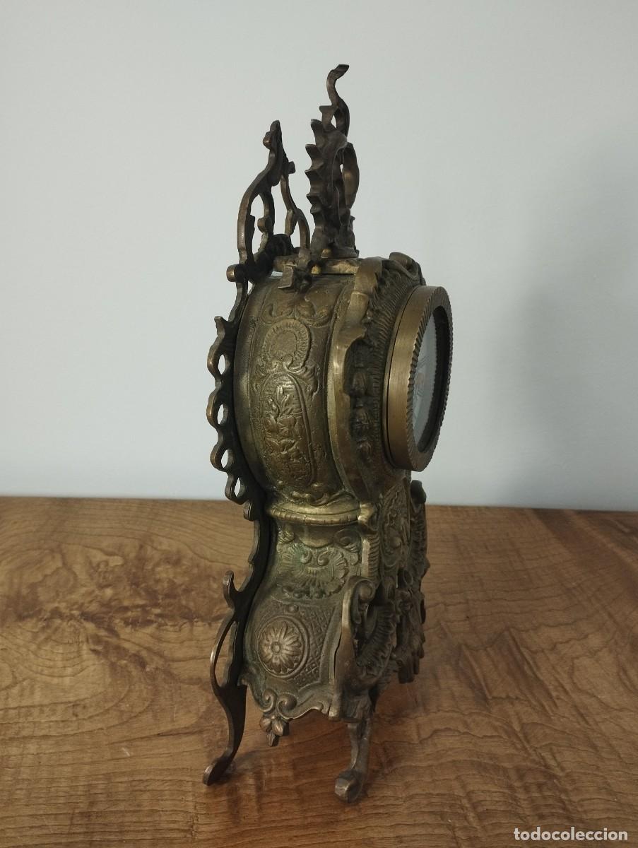 Relojes autom&aacute;ticos: Reloj de Sobremesa de Bronce / jrsanchezantiques - Foto 6