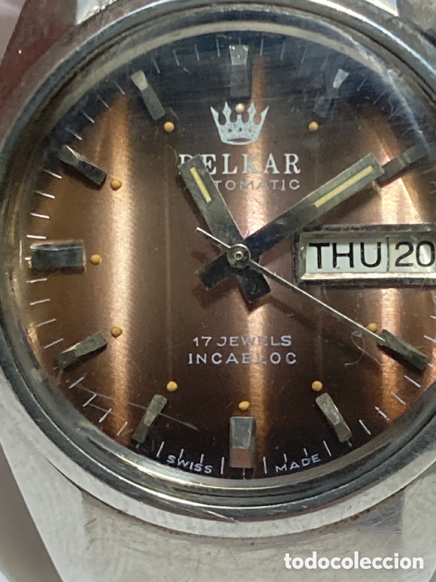 Relojes autom&aacute;ticos: Reloj Delkar Automatic vintage doble dial /CR06-51 - Foto 1