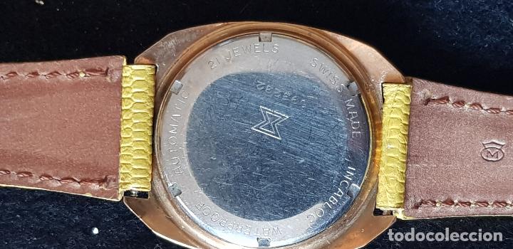 Relojes autom&aacute;ticos: EDOX AUTOMATICO,CON LOGO DE PEGASO,FUNCIONANDO DA&Ntilde;ANO EL CRISTAL - Foto 5