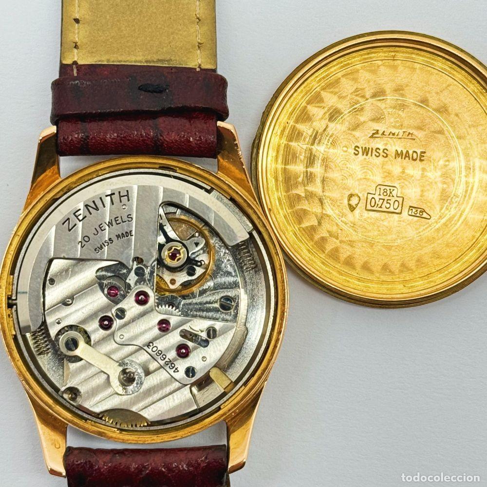 Relojes autom&aacute;ticos: Zenith Calatrava Oro 661913 - Foto 2