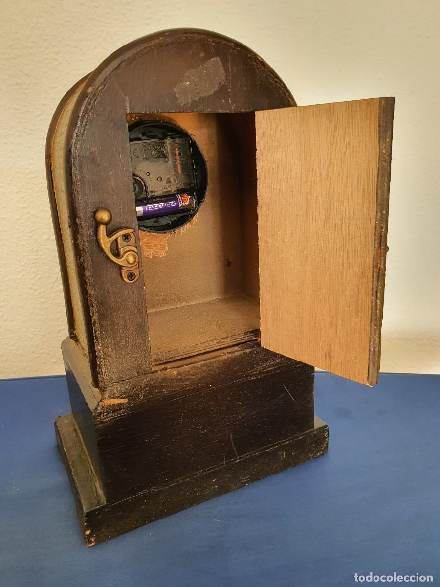 Relojes autom&aacute;ticos: RELOJ MADERA CON CAJON - Foto 5