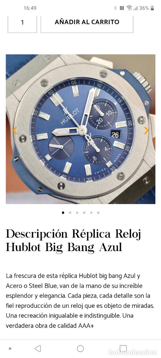 Relojes autom&aacute;ticos: BONITO RELOJ HUBLOT BIN BANG CERAMIC - Foto 13