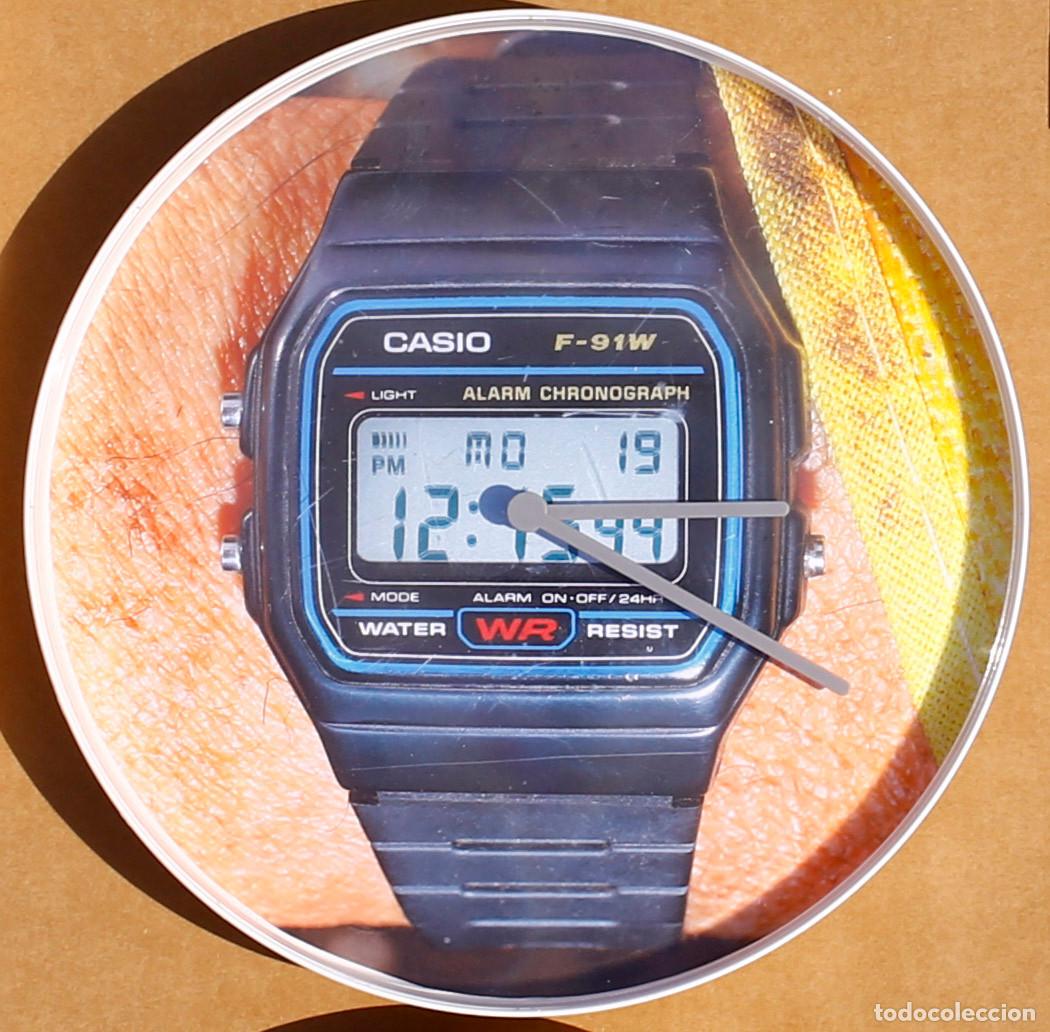 Relojes autom&aacute;ticos: Reloj de cocina, foto enmarcada