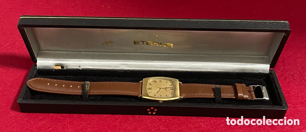 Relojes autom&aacute;ticos: Reloj de Pulsera, autom&aacute;tico, Eterna Matic, 3003. Caja original. Funcionando - Foto 2