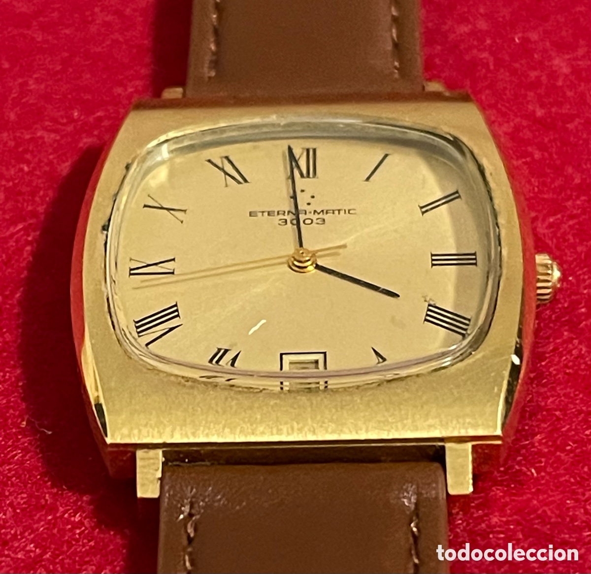 Relojes autom&aacute;ticos: Reloj de Pulsera, autom&aacute;tico, Eterna Matic, 3003. Caja original. Funcionando - Foto 3