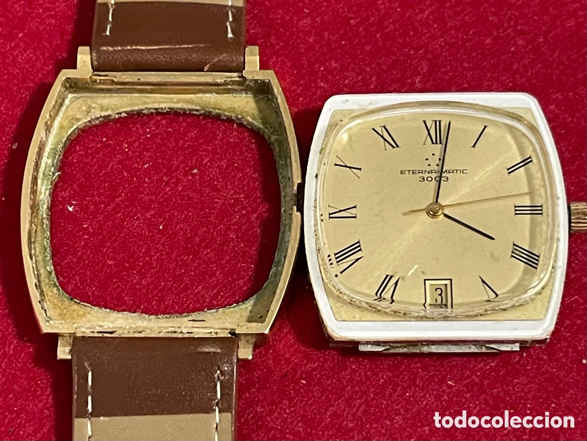 Relojes autom&aacute;ticos: Reloj de Pulsera, autom&aacute;tico, Eterna Matic, 3003. Caja original. Funcionando - Foto 10