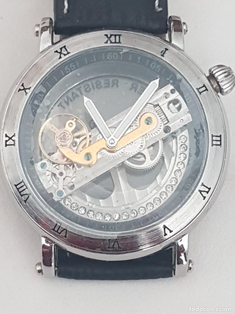 Relojes autom&aacute;ticos: RELOJ DE PULSERA ESQUELETO AUTOMATICO - Foto 4