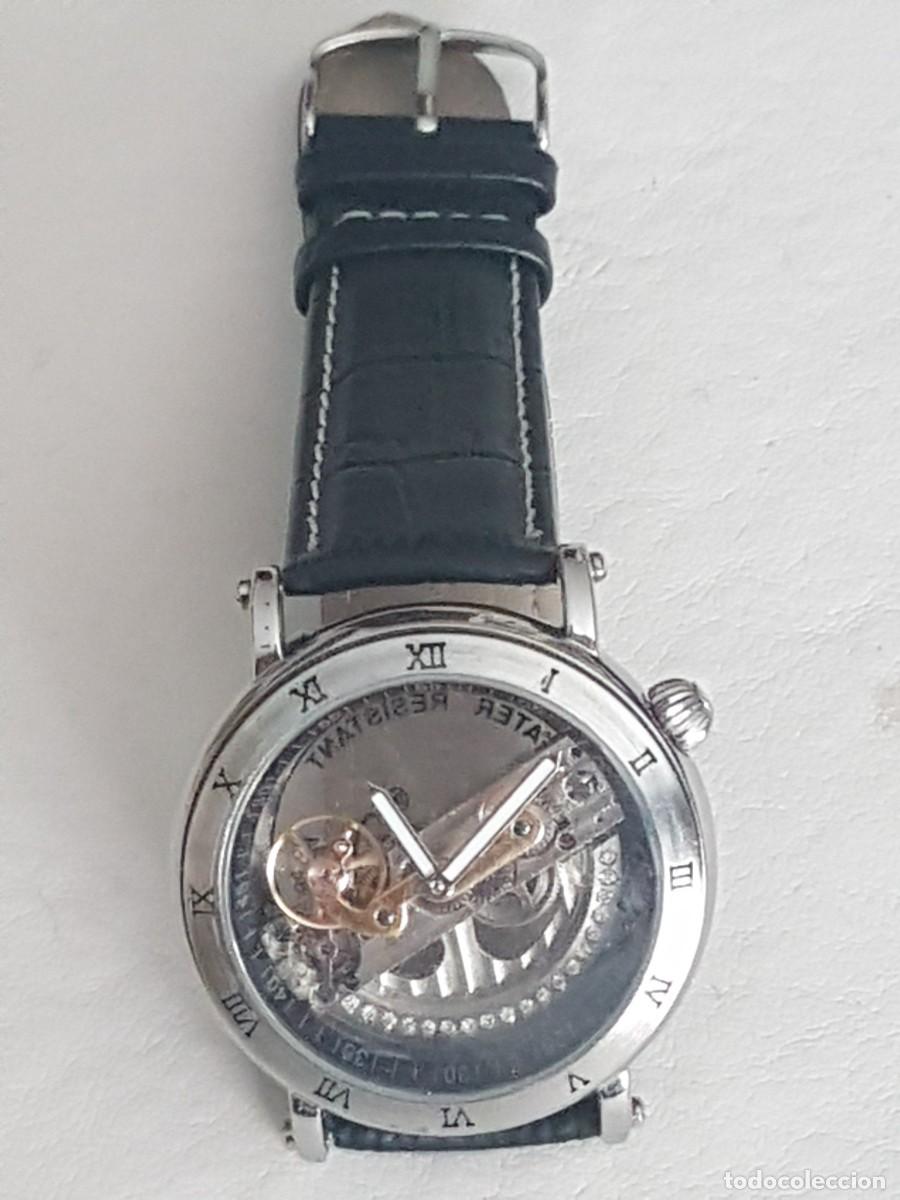 Relojes autom&aacute;ticos: RELOJ DE PULSERA ESQUELETO AUTOMATICO - Foto 6