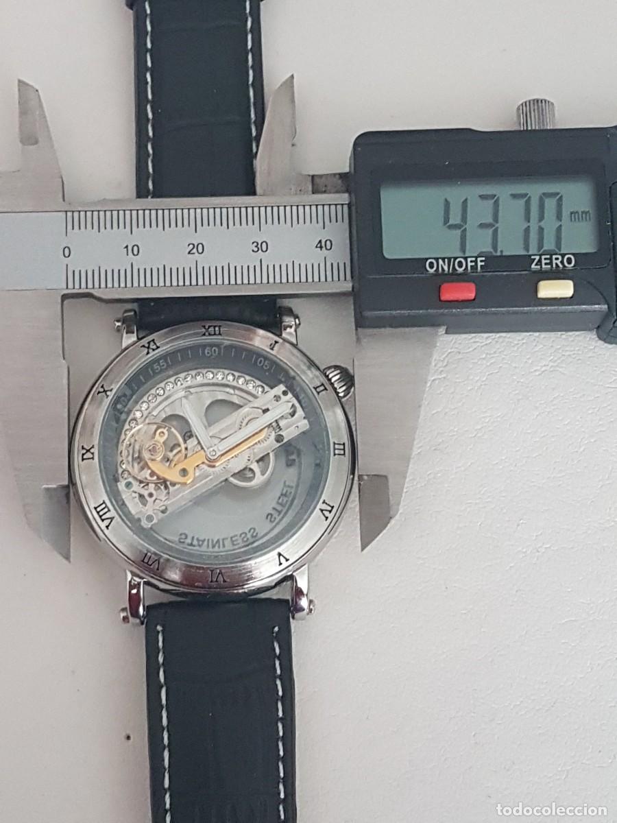 Relojes autom&aacute;ticos: RELOJ DE PULSERA ESQUELETO AUTOMATICO - Foto 8