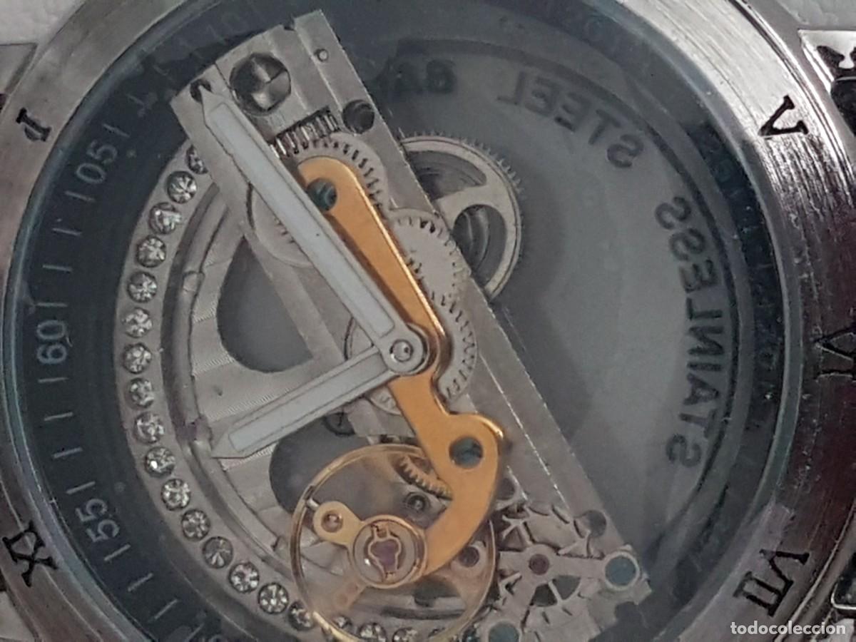 Relojes autom&aacute;ticos: RELOJ DE PULSERA ESQUELETO AUTOMATICO - Foto 10