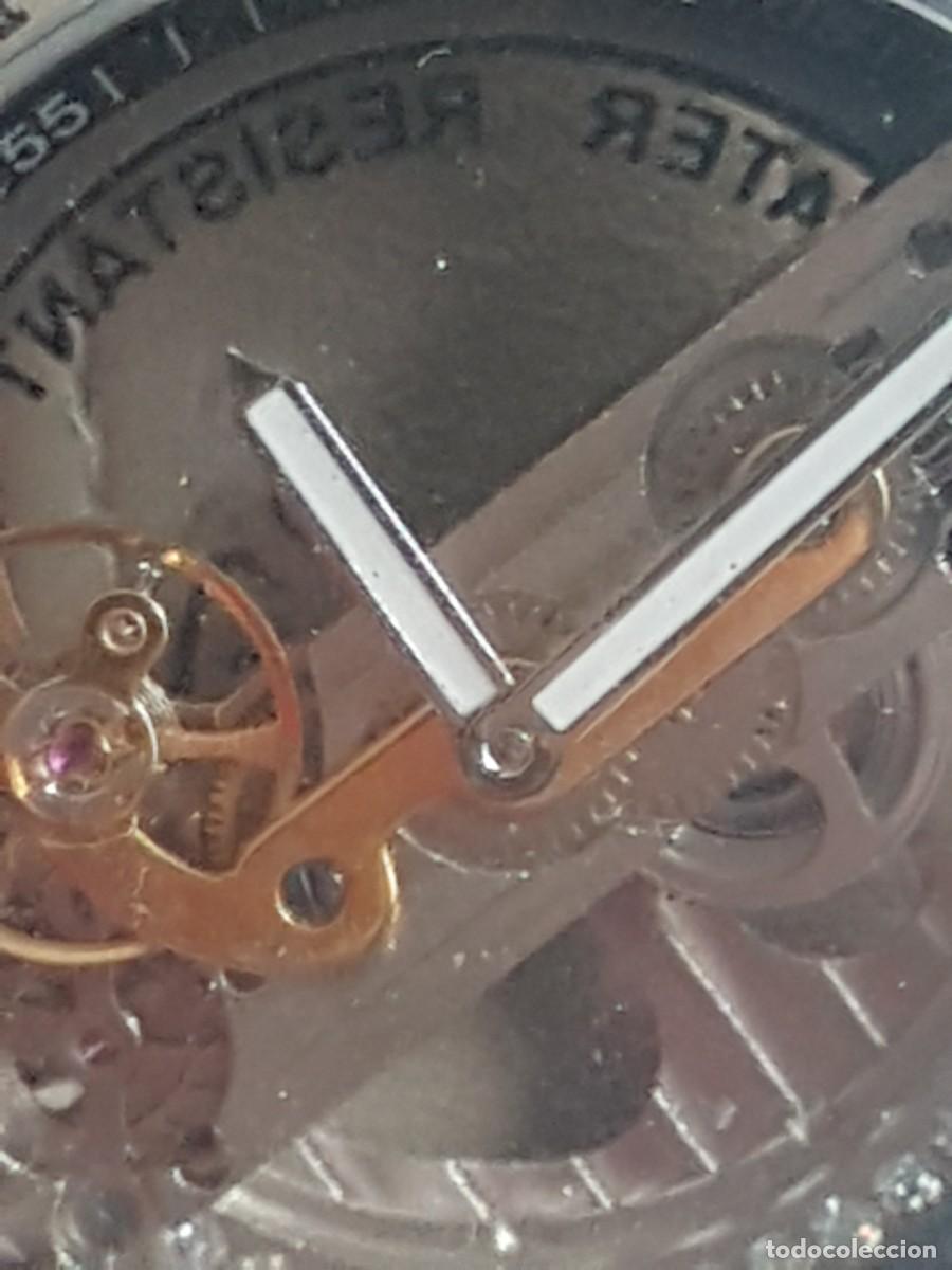 Relojes autom&aacute;ticos: RELOJ DE PULSERA ESQUELETO AUTOMATICO - Foto 11