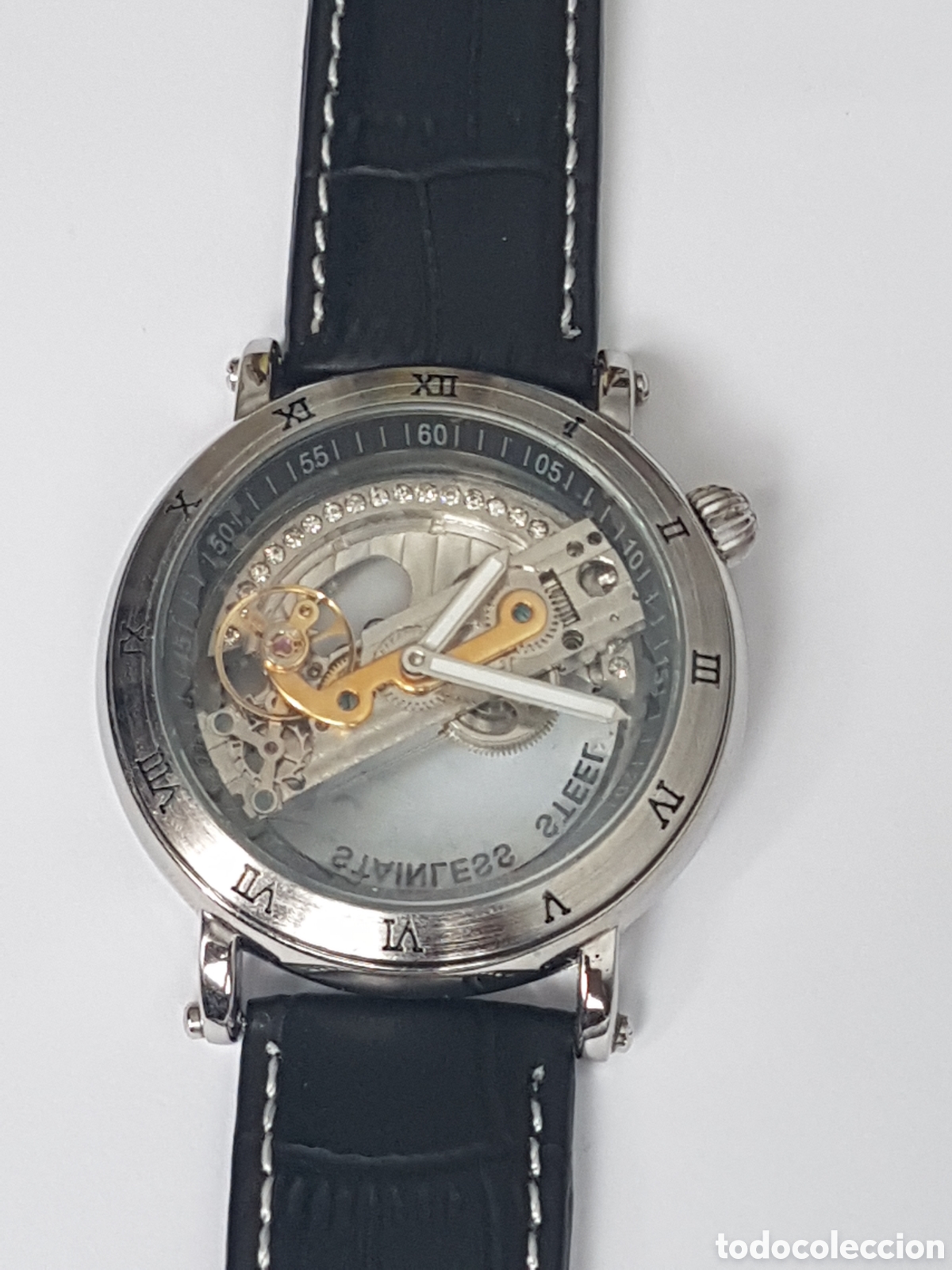 Relojes autom&aacute;ticos: RELOJ DE PULSERA ESQUELETO AUTOMATICO - Foto 1