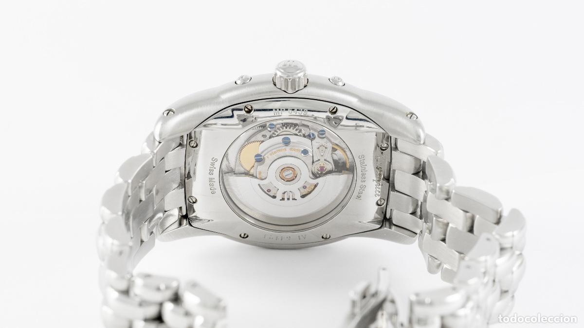 Relojes autom&aacute;ticos: Maurice Lacroix Masterpiece Phase De Lune Black Dial Ref: MP6439 - Foto 9