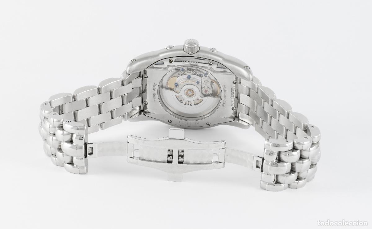 Relojes autom&aacute;ticos: Maurice Lacroix Masterpiece Phase De Lune Black Dial Ref: MP6439 - Foto 10