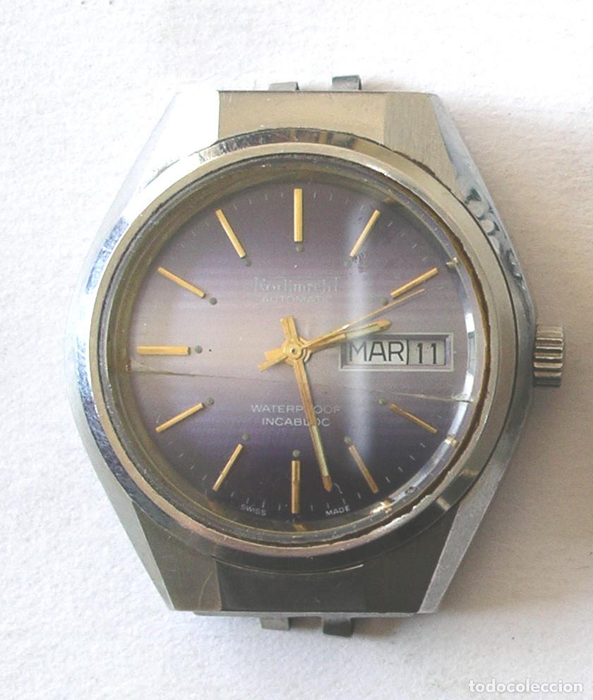 Relojes autom&aacute;ticos: Rodimerth Reloj pulsera caballero Autom&aacute;tico, funciona. Med. 3,6 cm - Foto 1