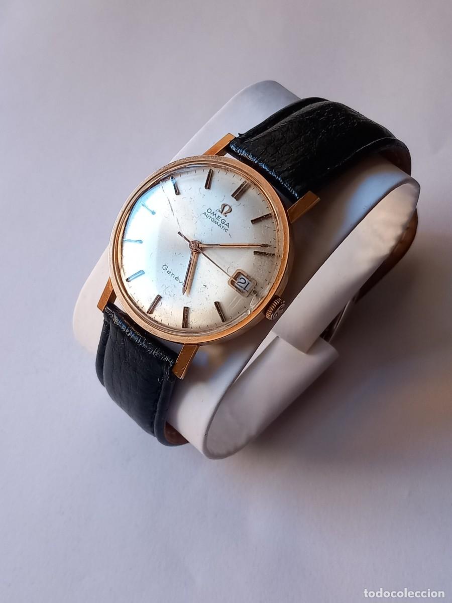Relojes autom&aacute;ticos: RELOJ OMEGA AUTOMATIC G&Eacute;NEVE ORO 18k, FUNCIONA PERFECTAMENTE - Foto 3