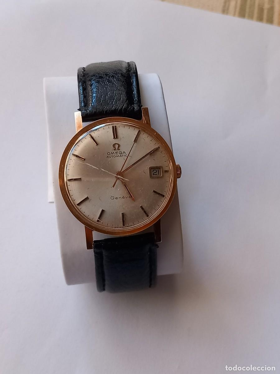 Relojes autom&aacute;ticos: RELOJ OMEGA AUTOMATIC G&Eacute;NEVE ORO 18k, FUNCIONA PERFECTAMENTE - Foto 4