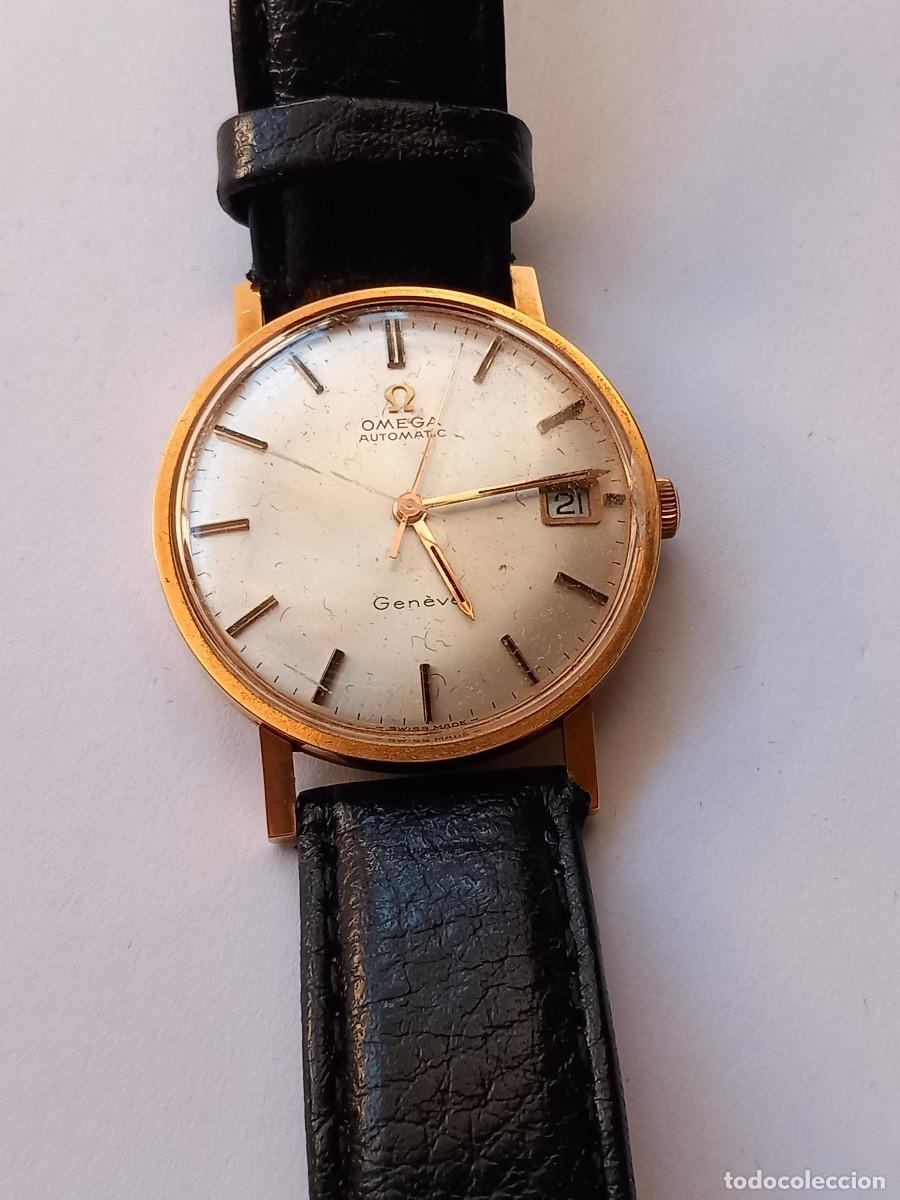 Relojes autom&aacute;ticos: RELOJ OMEGA AUTOMATIC G&Eacute;NEVE ORO 18k, FUNCIONA PERFECTAMENTE - Foto 8