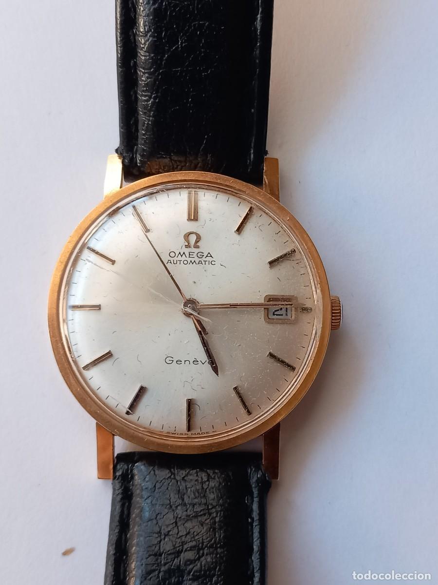 Relojes autom&aacute;ticos: RELOJ OMEGA AUTOMATIC G&Eacute;NEVE ORO 18k, FUNCIONA PERFECTAMENTE - Foto 9