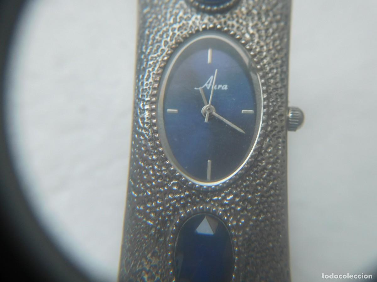 Relojes autom&aacute;ticos: RELOJ DE SE&Ntilde;ORA PULCERA MARCA AURA. - Foto 1