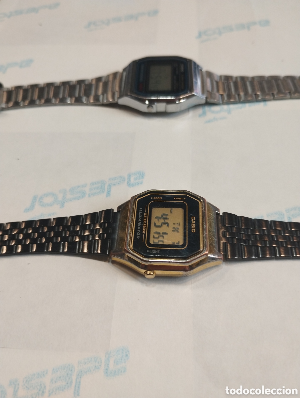 Relojes autom&aacute;ticos: Pareja de relojes Casio caballero y se&ntilde;ora funcionan los dos - Foto 7