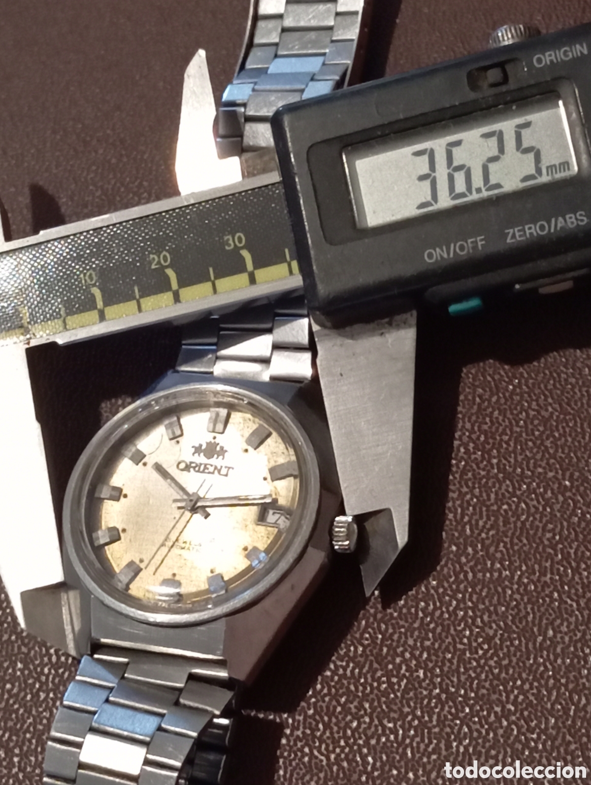 Relojes autom&aacute;ticos: Reloj Hombre Orient 21 Rub&iacute;es Autom&aacute;tico Funciona - Foto 9
