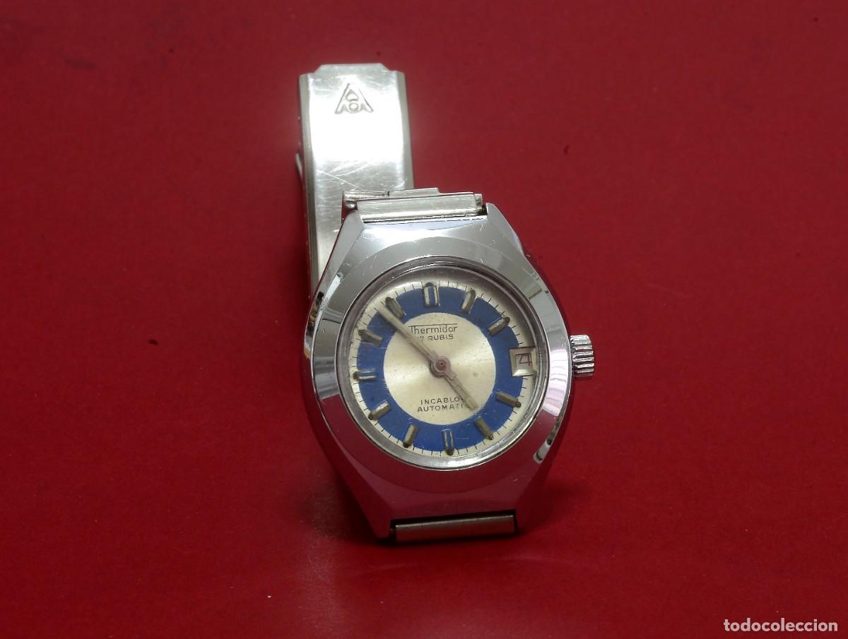 Relojes autom&aacute;ticos: RELOJ DE PULSERA AUTOM&Aacute;TICO THERMIDOR , MUJER, Vintage - Foto 2