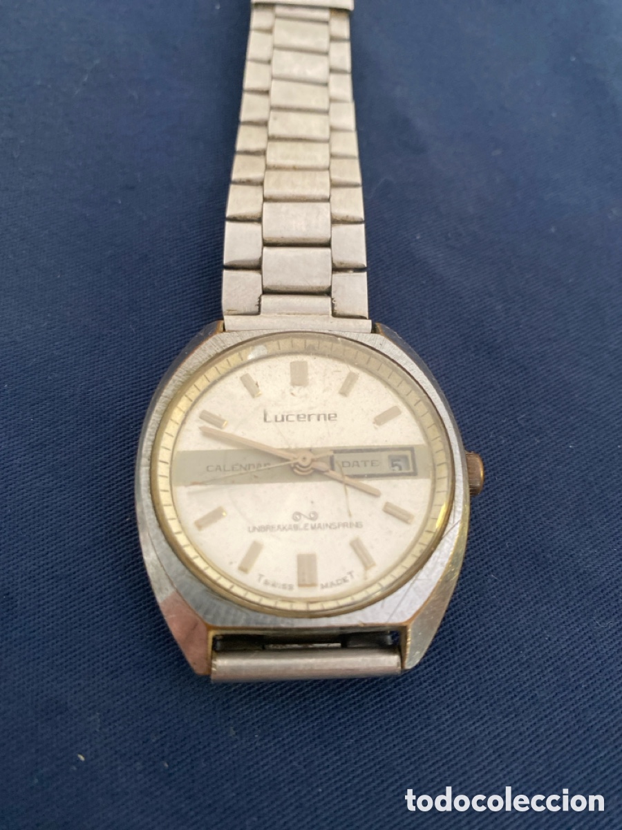 Relojes autom&aacute;ticos: LUCERNE,ANTIGUO RELOJ LUCERNE AUTOM&Aacute;TICO MADE SWISS - Foto 2