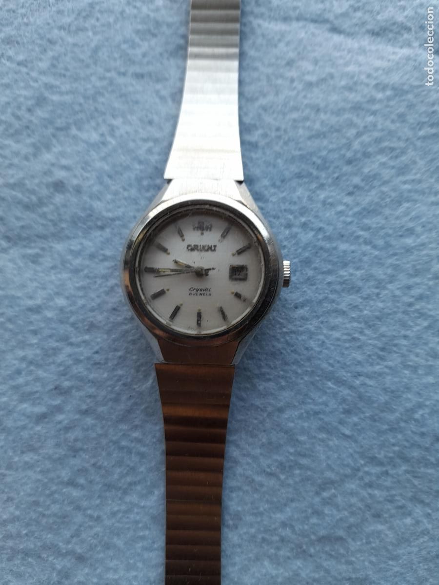 Relojes autom&aacute;ticos: Reloj Marca Orient Crystal. Autom&aacute;tico de dama. Japan made. - Foto 1