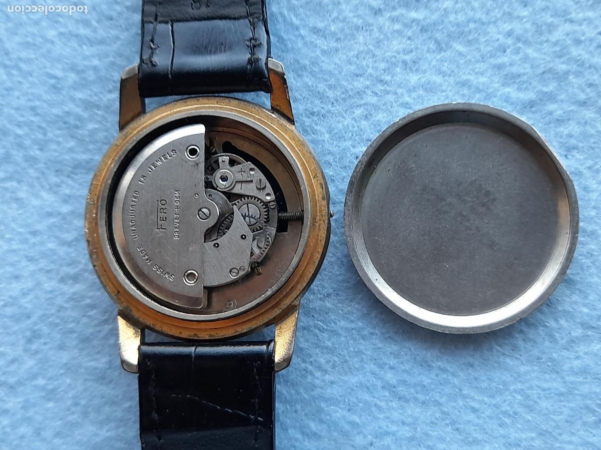 Relojes autom&aacute;ticos: Reloj Marca Fero. Autom&aacute;tico de Caballero. Swiss made - Foto 8