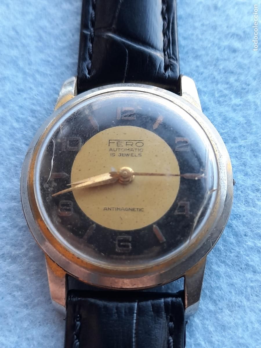 Relojes autom&aacute;ticos: Reloj Marca Fero. Autom&aacute;tico de Caballero. Swiss made - Foto 10