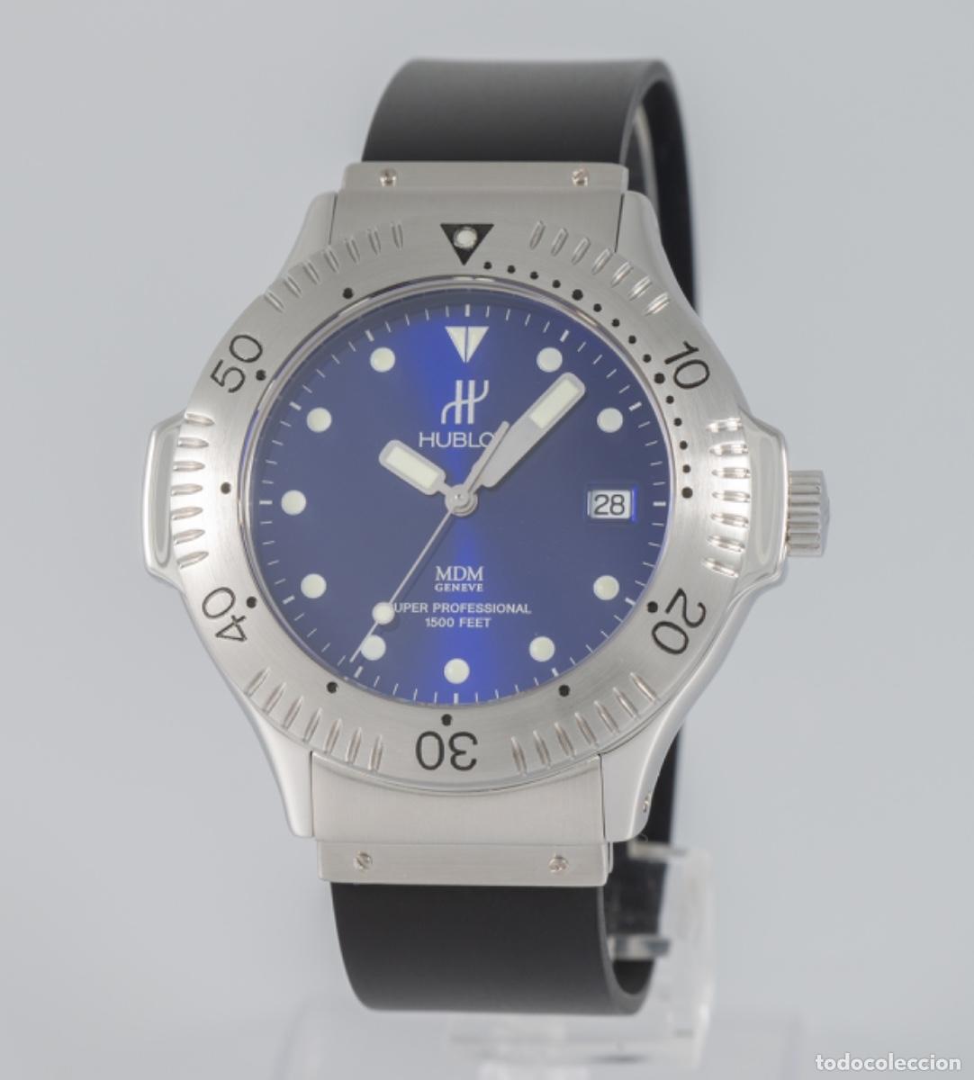 Relojes autom&aacute;ticos: Hublot MDM Geneve Automatic Ref: 1850.1 - Foto 4