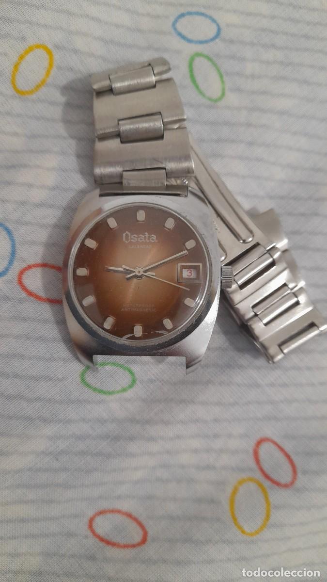 Relojes autom&aacute;ticos: Reloj funcionando de pulsera Osata calendar - Foto 3