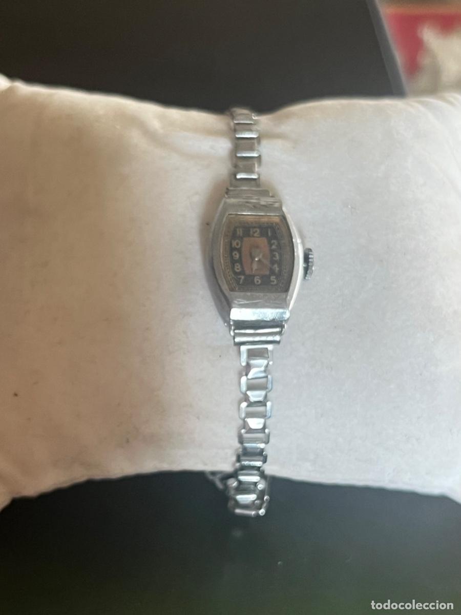 Relojes autom&aacute;ticos: Reloj Art deco de mujer autom&aacute;tico funciona. - Foto 1